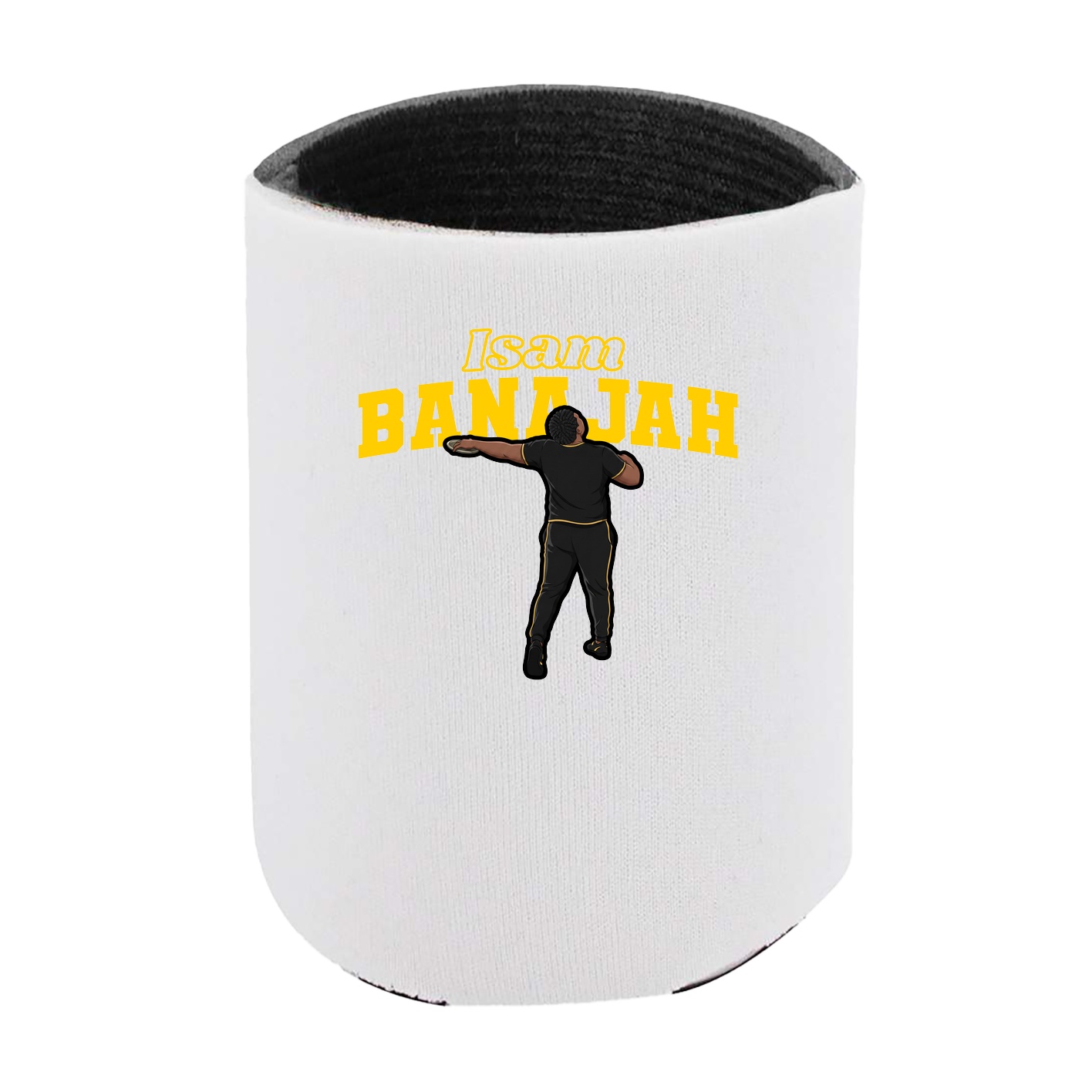 Can Holder — Name Arch in White