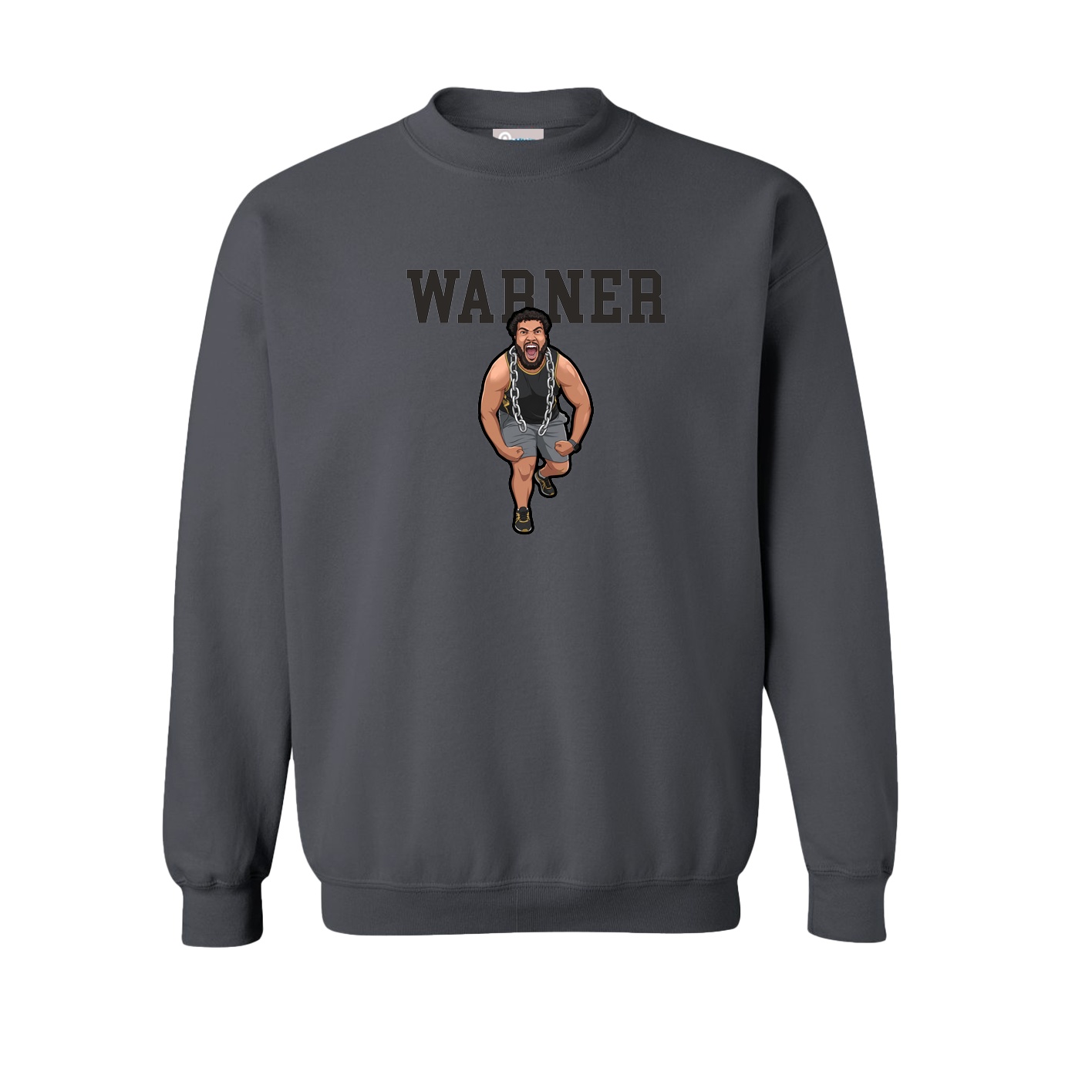 Fleece Crew — Shirsey in Grey