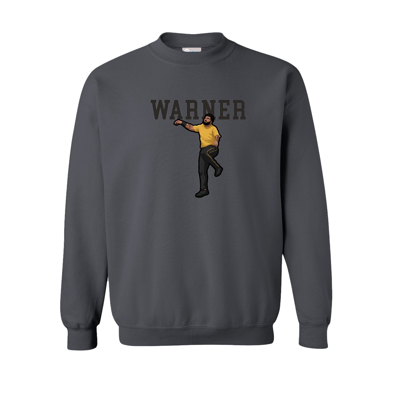 Fleece Crew — Shirsey in Grey