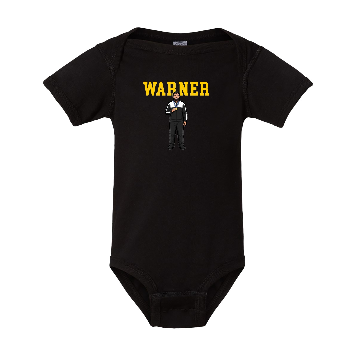 Baby Onesie — Shirsey in Black