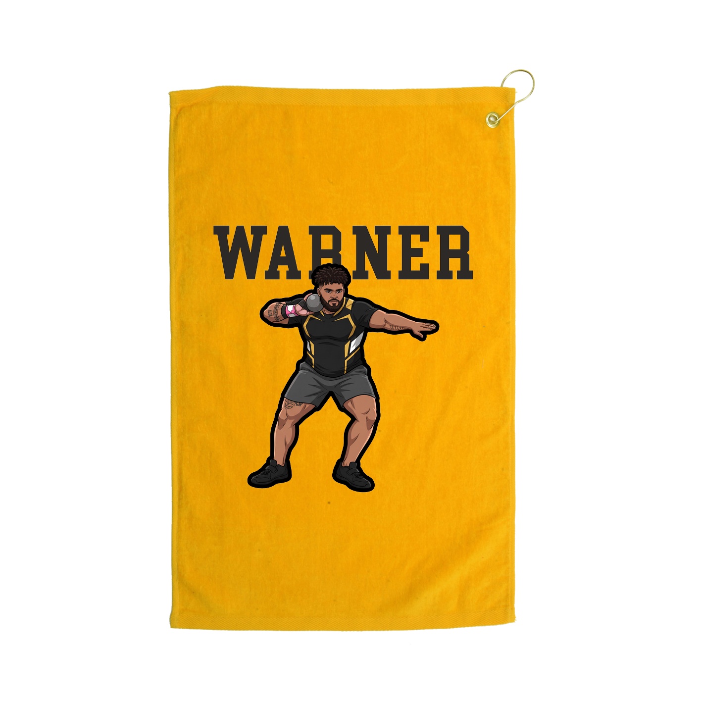 Golf Towel — Shirsey in Gold