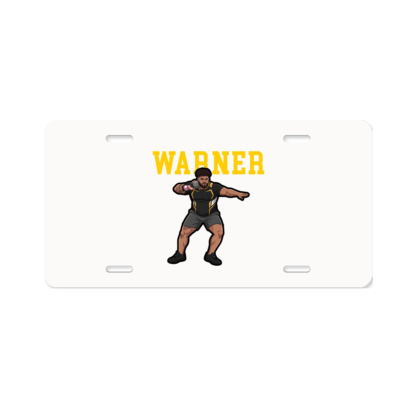 License Plate — Shirsey in Classic