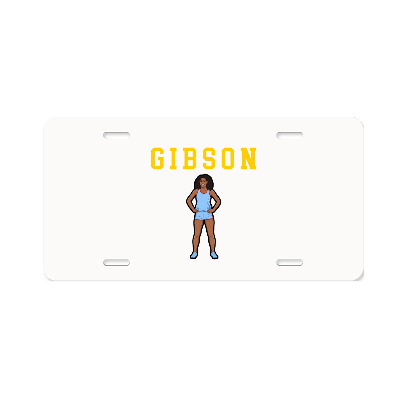 License Plate — Shirsey in Classic