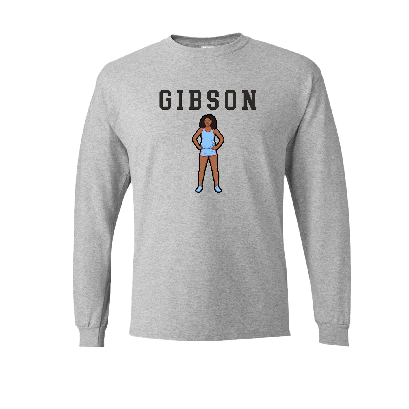Long Sleeve Tee — Shirsey in Grey