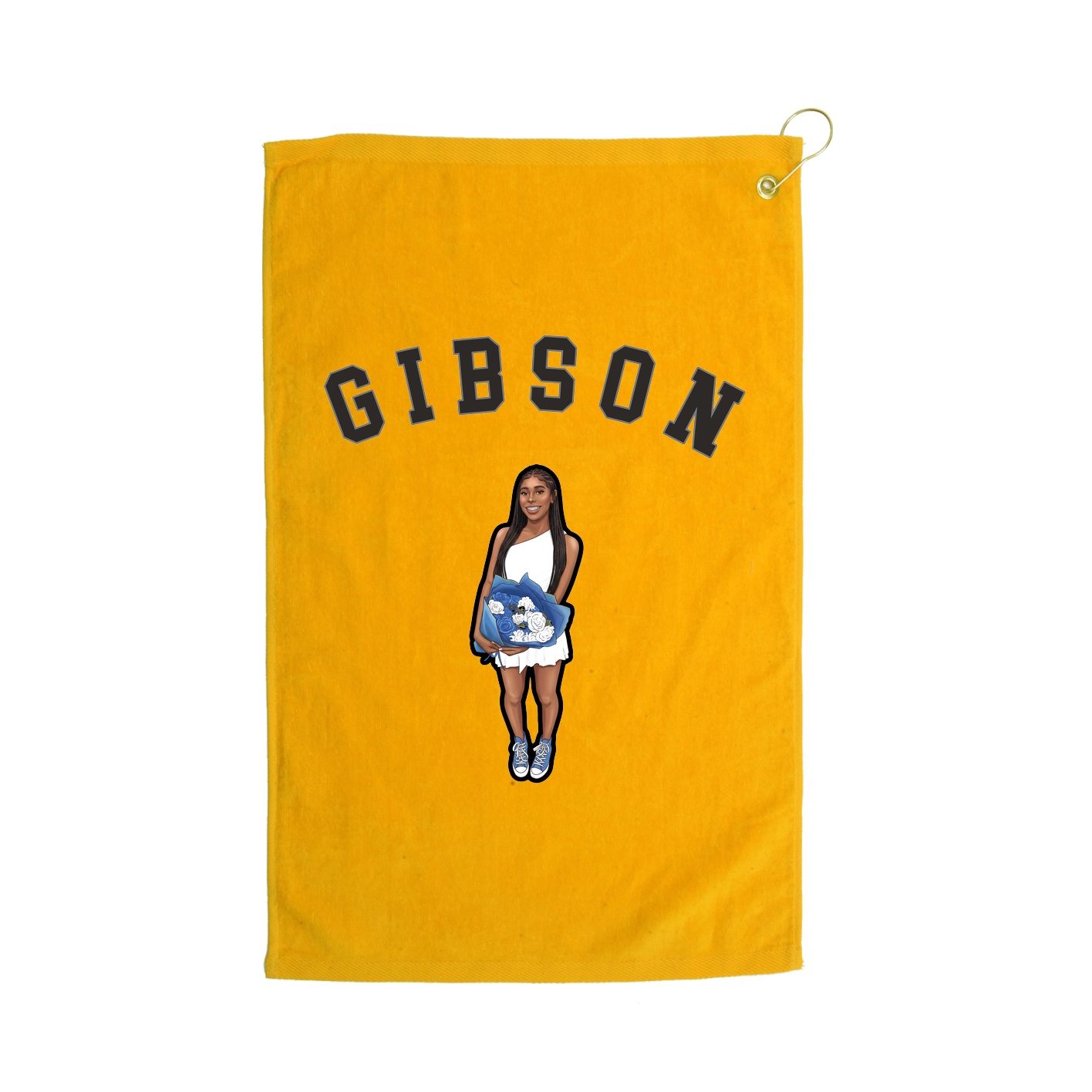 Golf Towel — Shirsey Arch in Gold