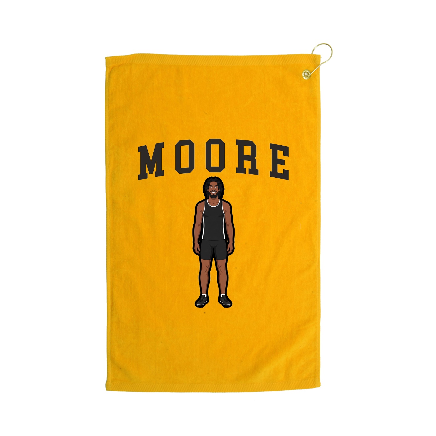 Golf Towel — Shirsey in Gold