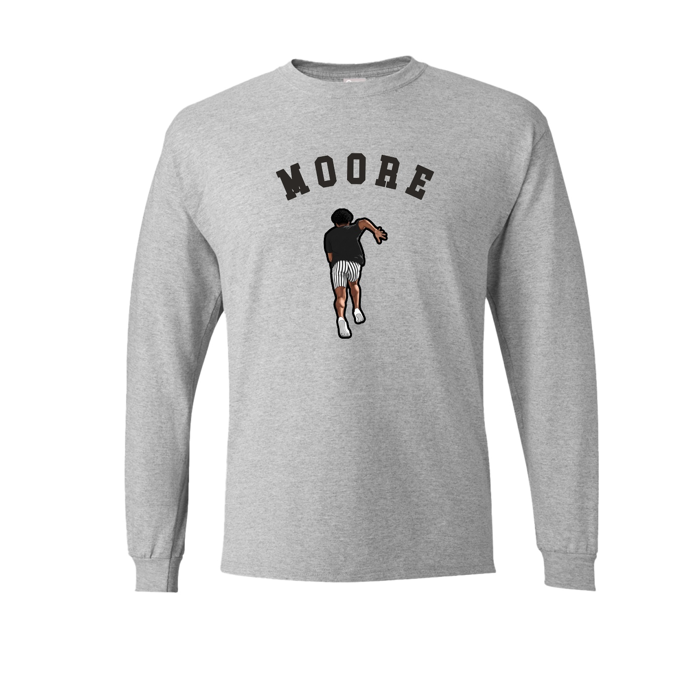 Long Sleeve Tee — Shirsey Arch in Grey