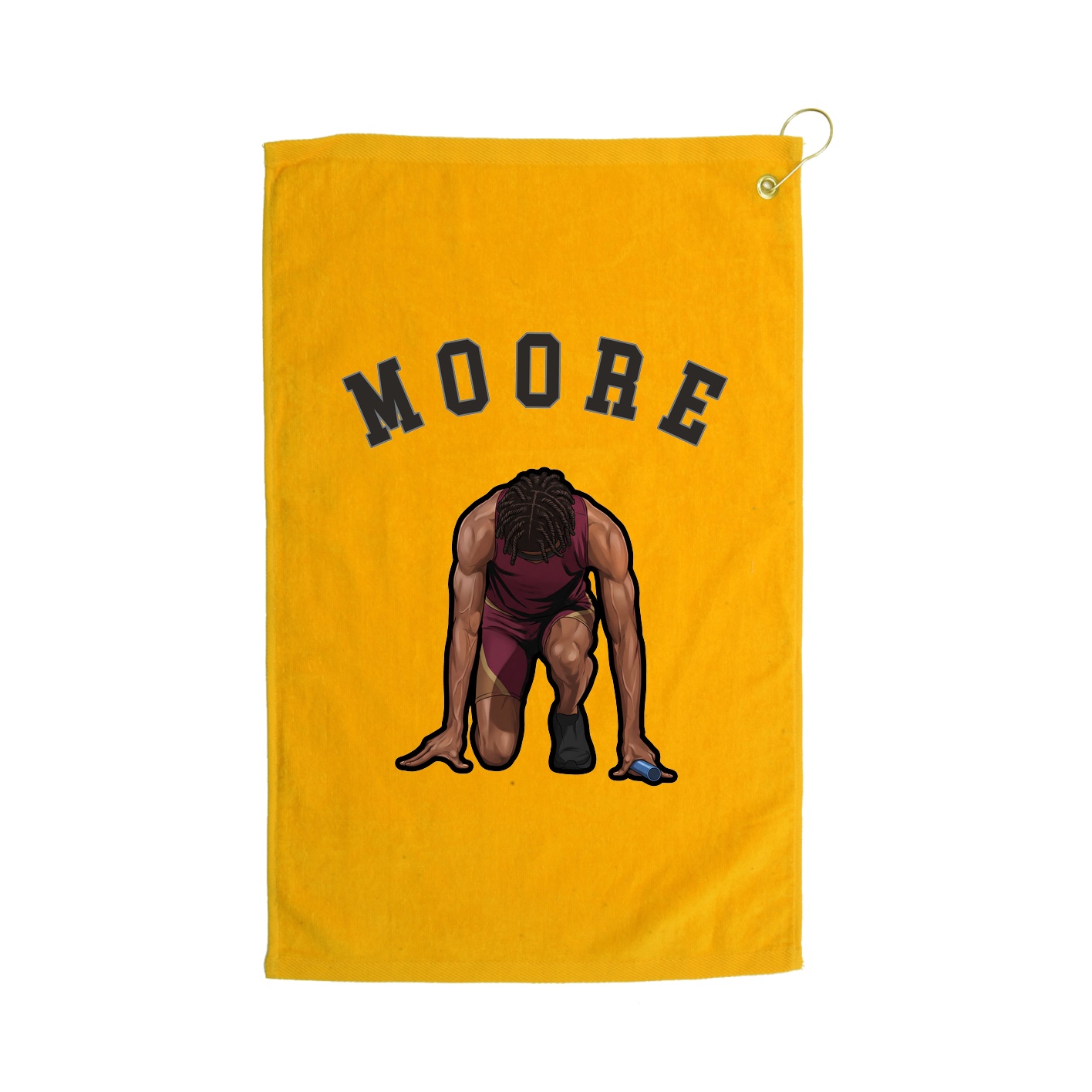 Golf Towel — Shirsey Arch in Gold