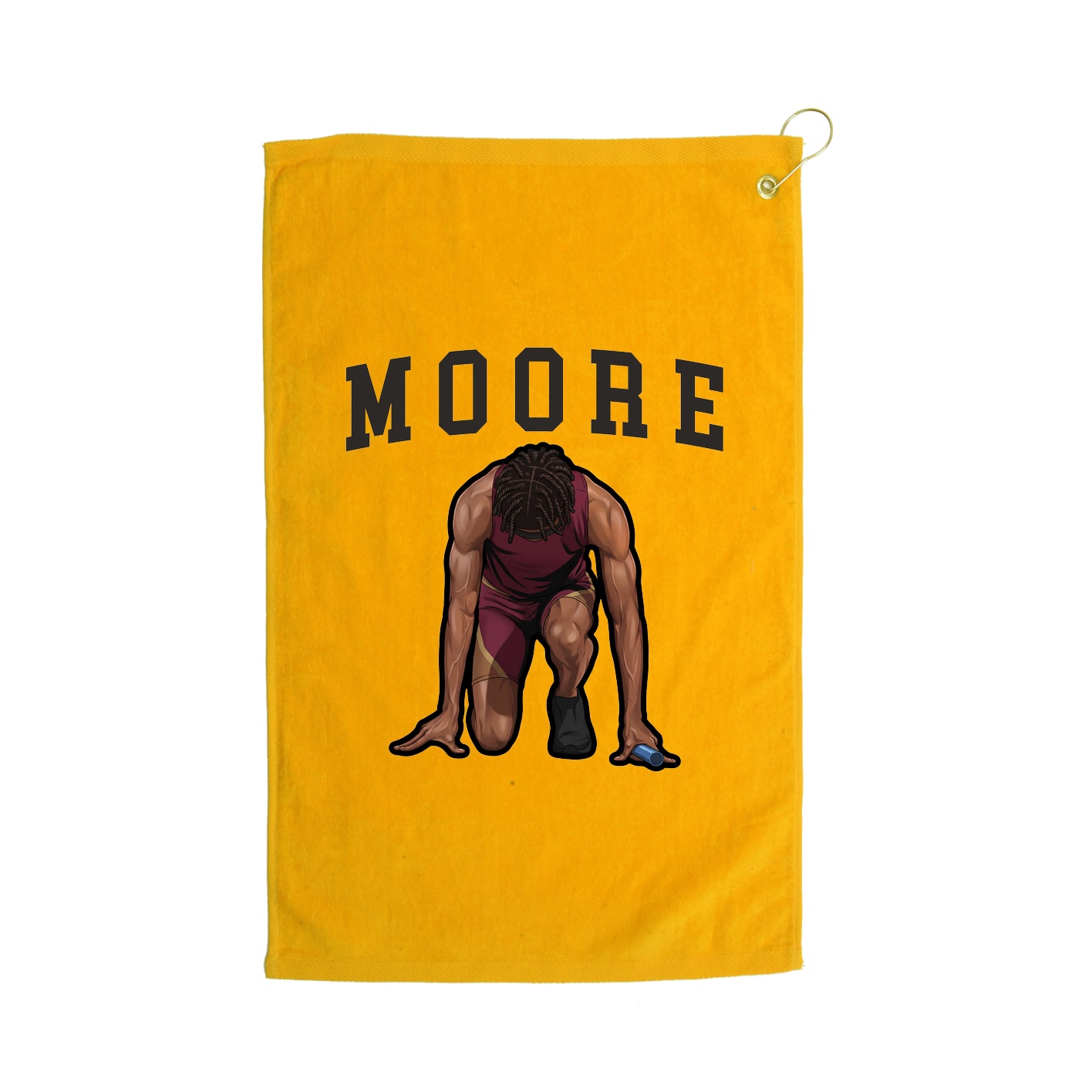 Golf Towel — Shirsey in Gold