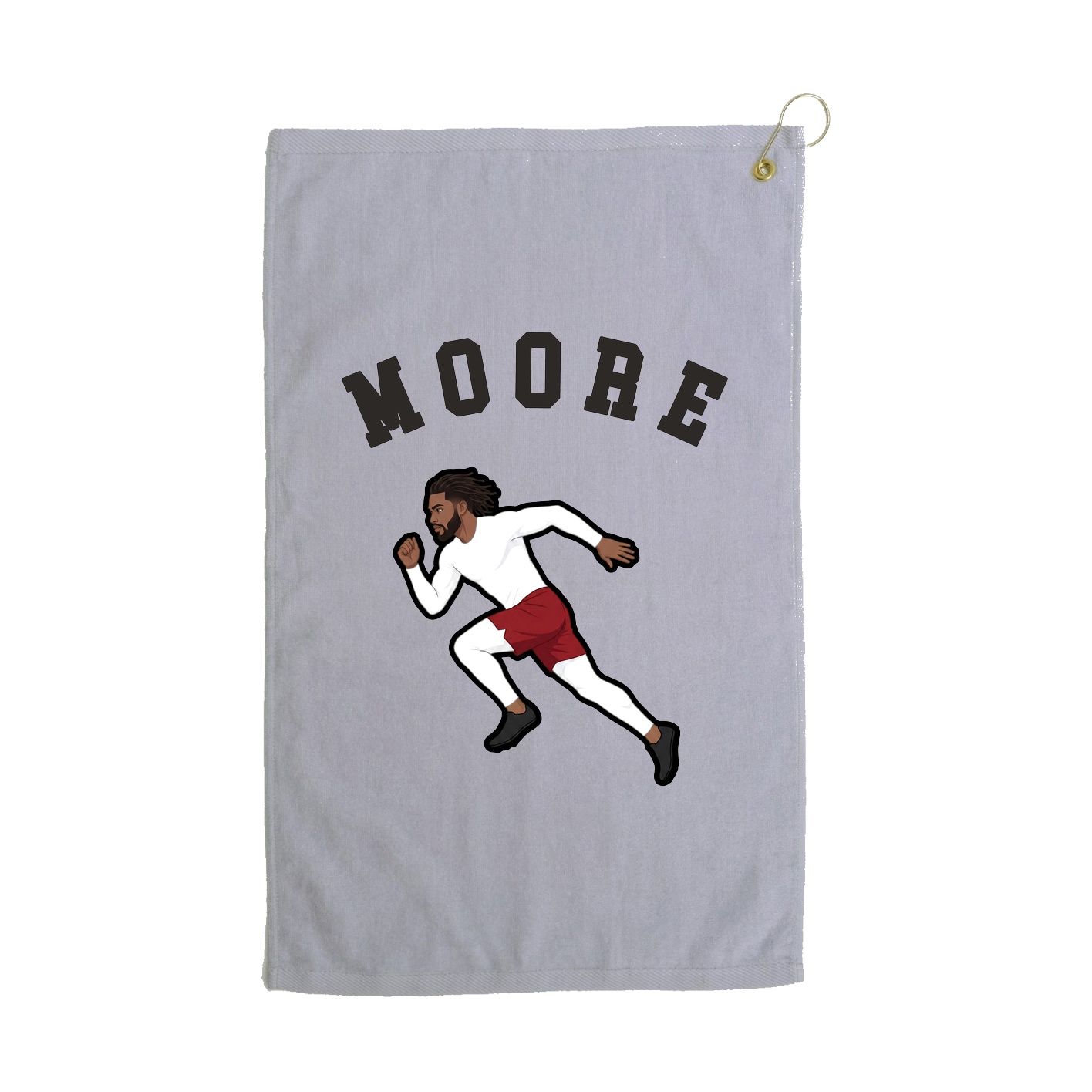 Golf Towel — Shirsey Arch in Grey