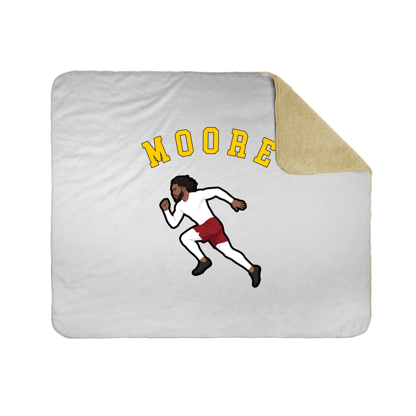 Throw Blanket — Shirsey Arch in White