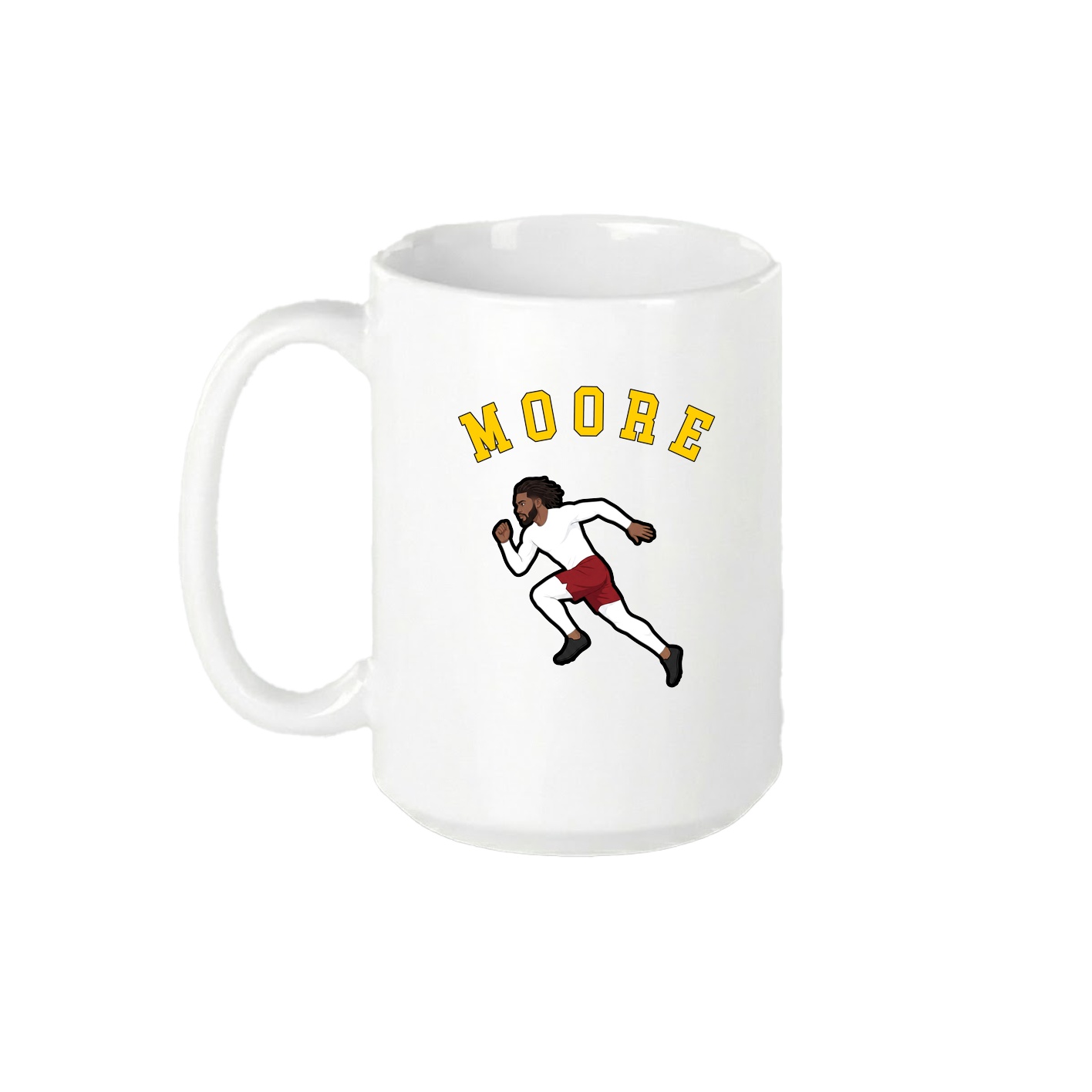 15oz Coffee Mug — Shirsey Arch in White