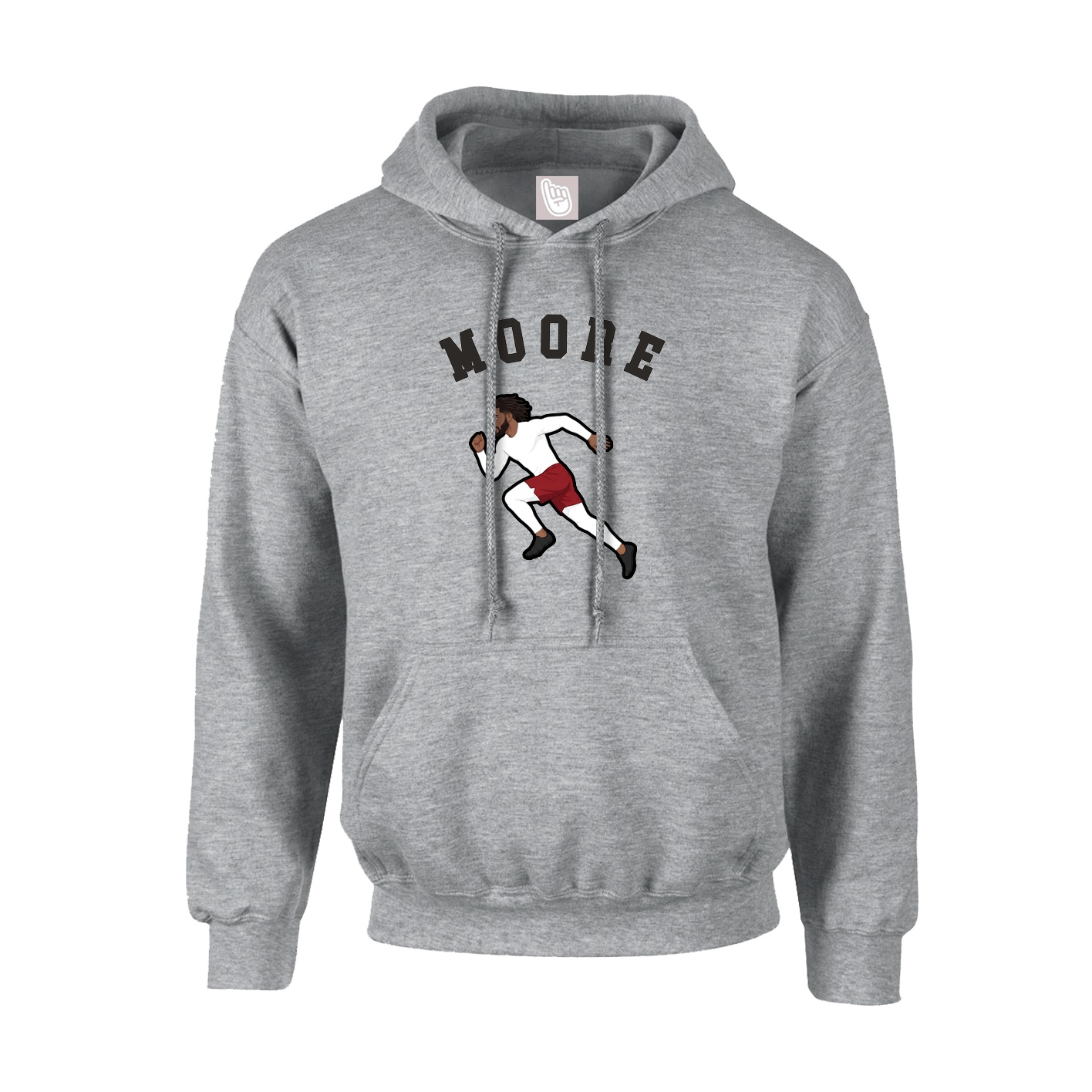 Youth Hoodie — Shirsey Arch in Grey