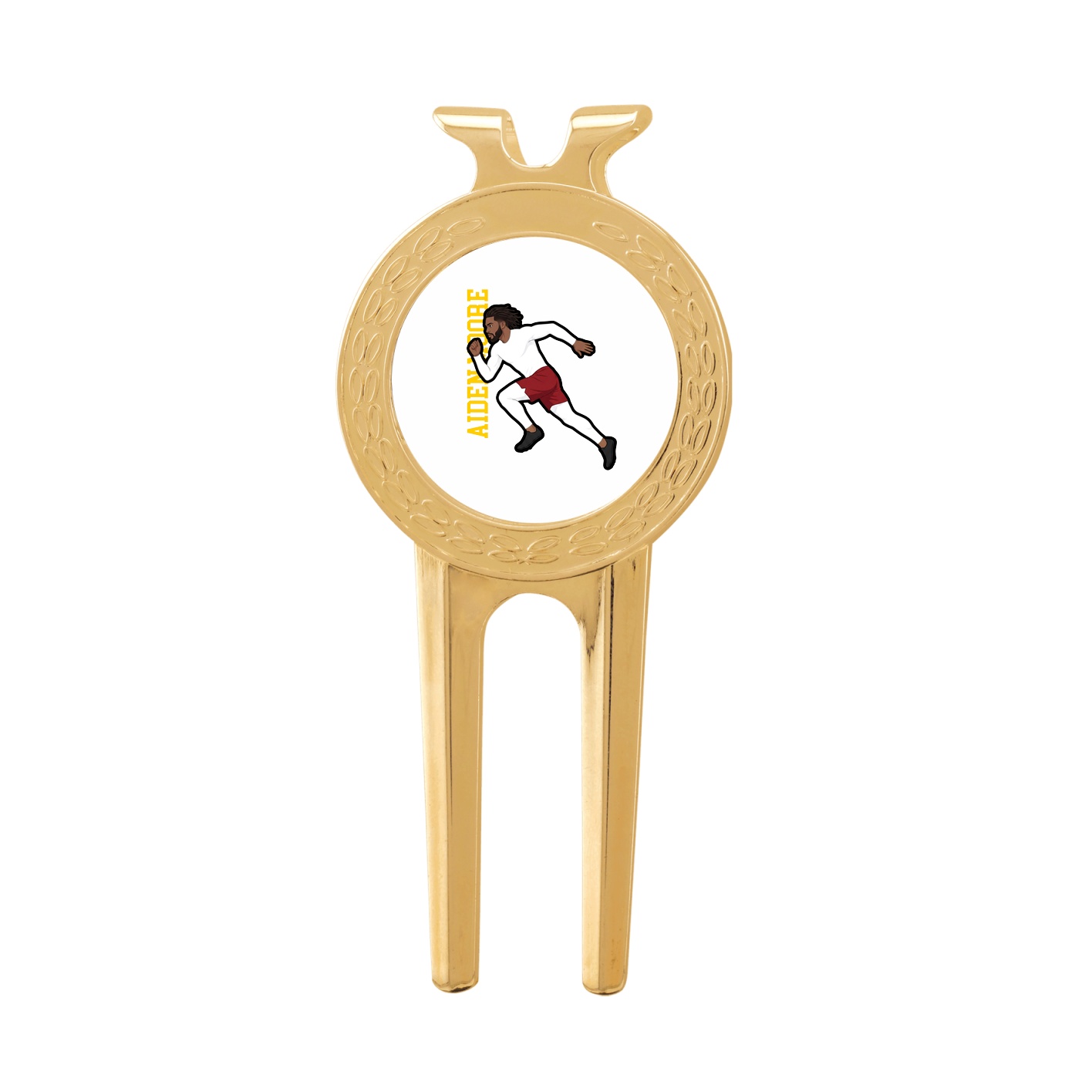 Divot Tool with Ball Marker — Name Vertical in Classic