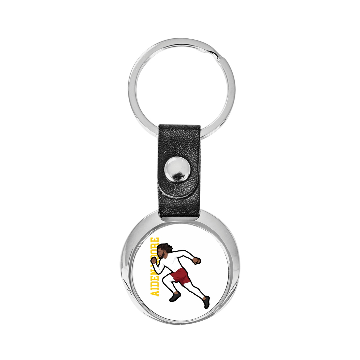 Key Chain — Name Vertical in Classic