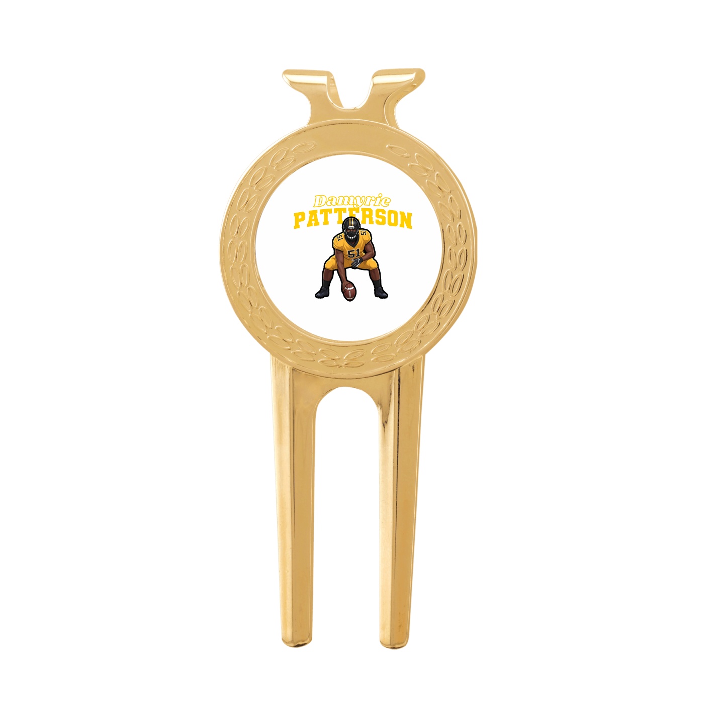 Divot Tool with Ball Marker — Name Arch in Classic