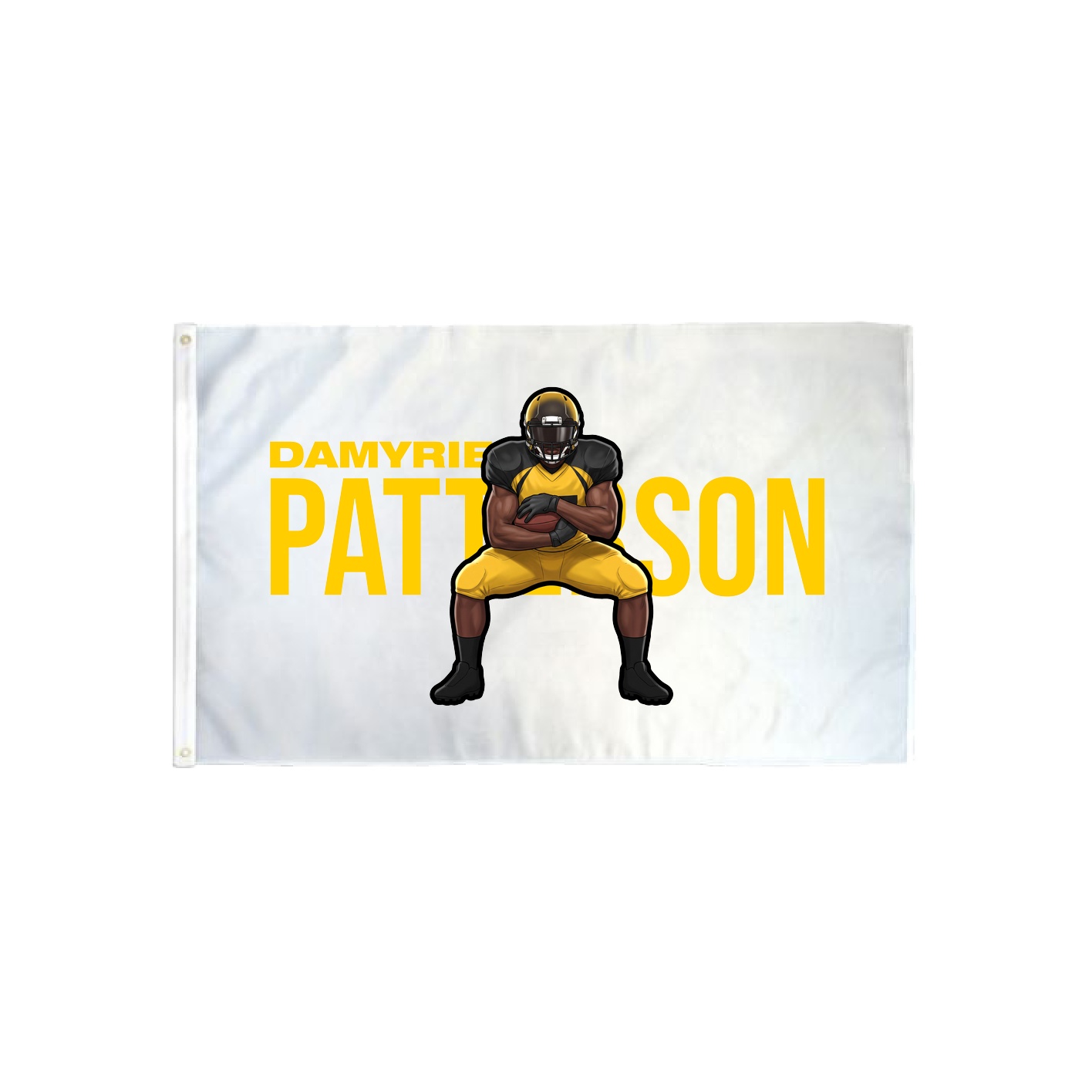 3x5 Flag — Player Name in Classic