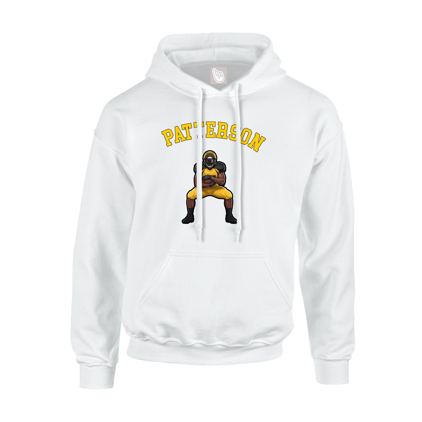 Hoodie — Shirsey Arch in White