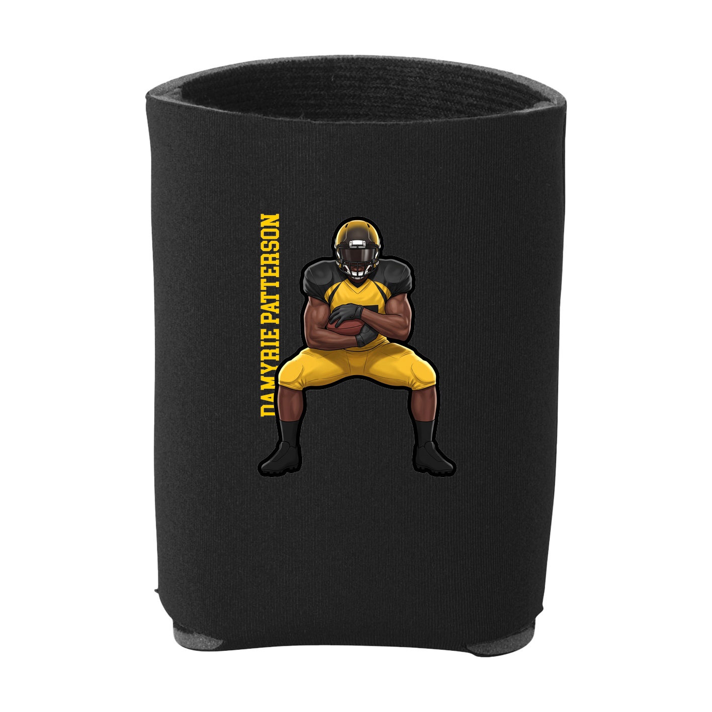 Can Holder — Name Vertical in Black