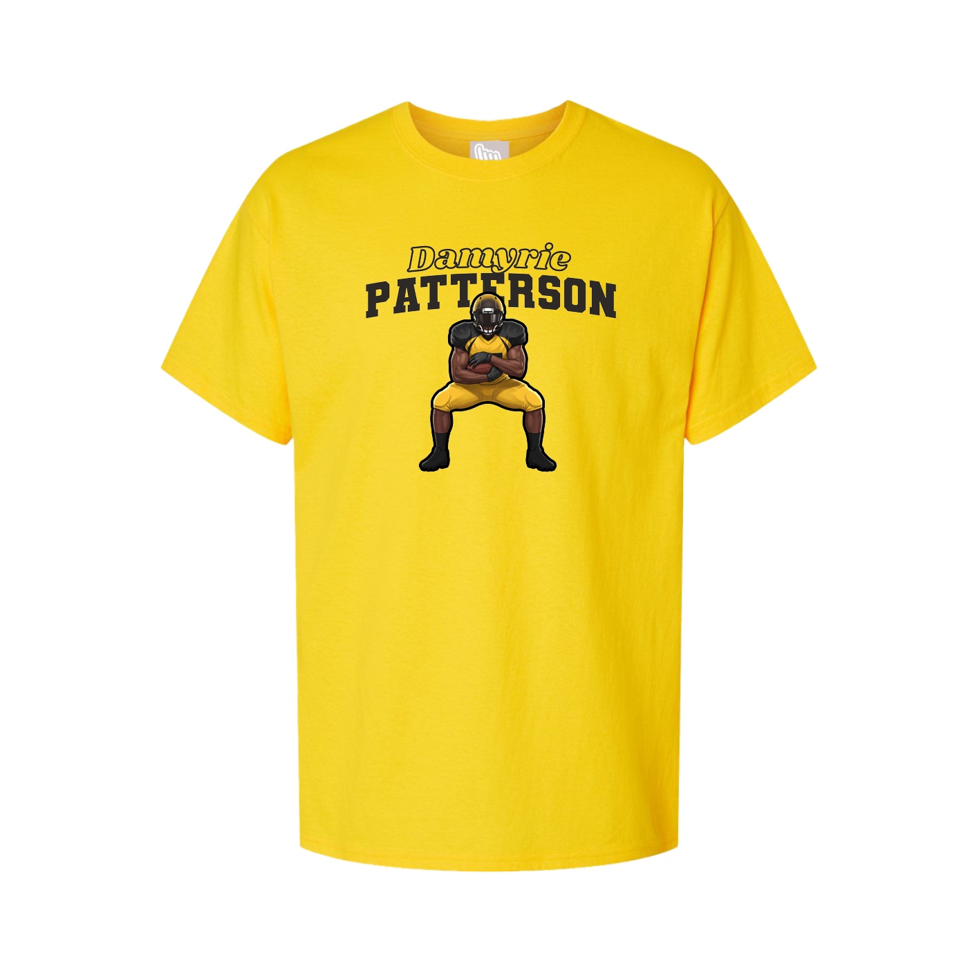 Tee — Name Arch in Gold