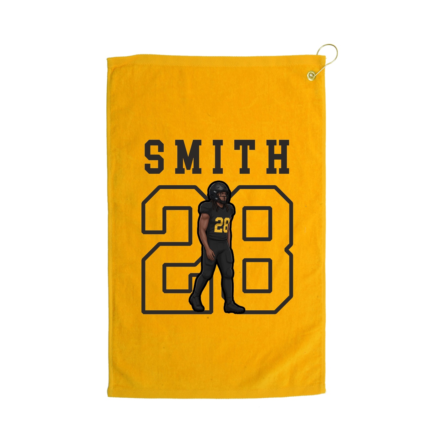 Golf Towel — Shirsey in Gold