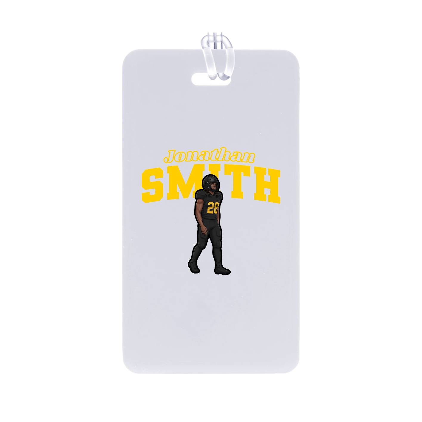 Bag Tag — Name Arch in Classic