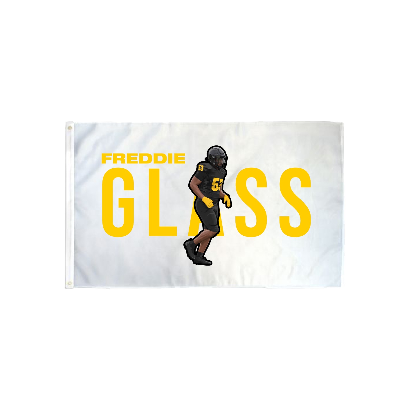 3x5 Flag — Player Name in Classic