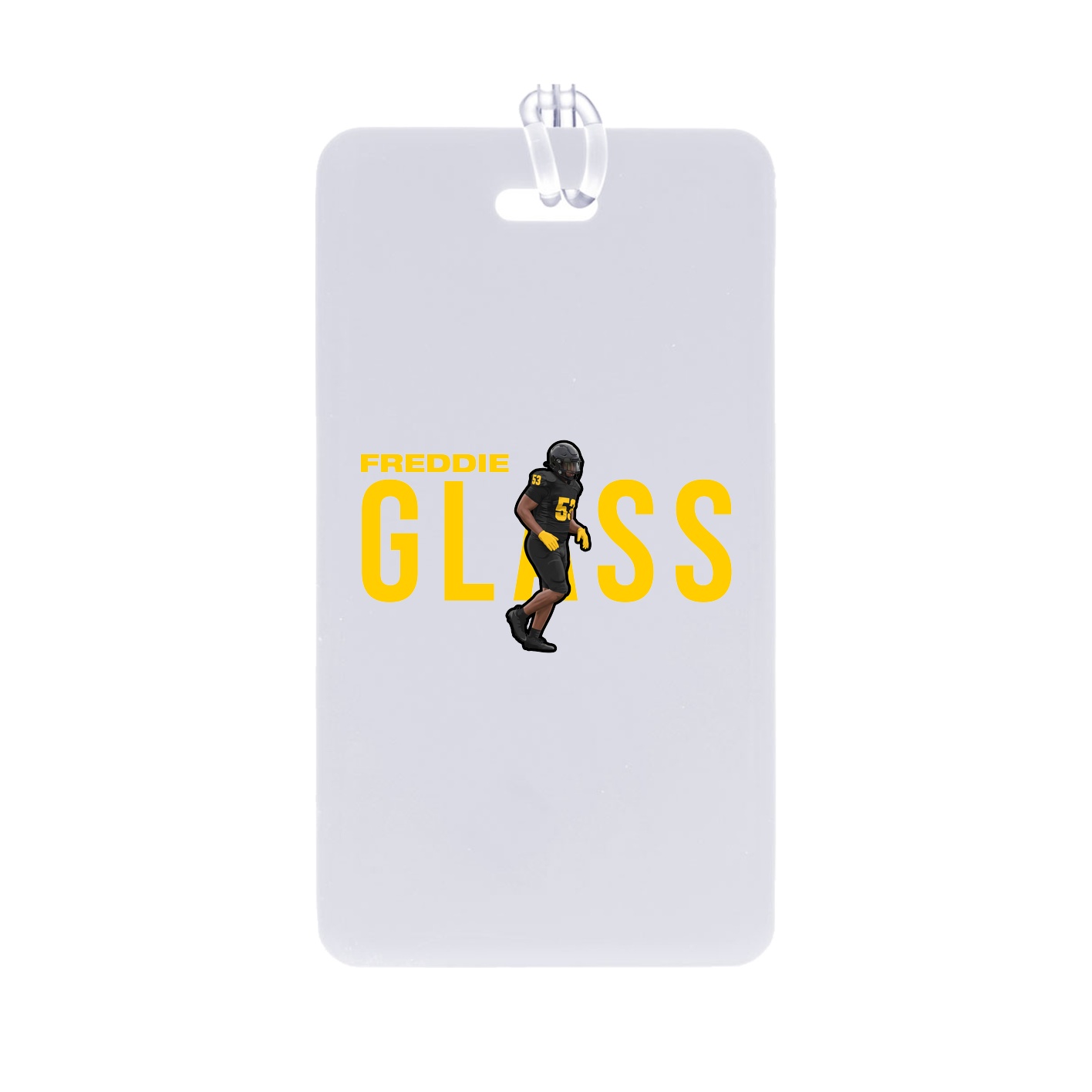 Bag Tag — Player Name in Classic