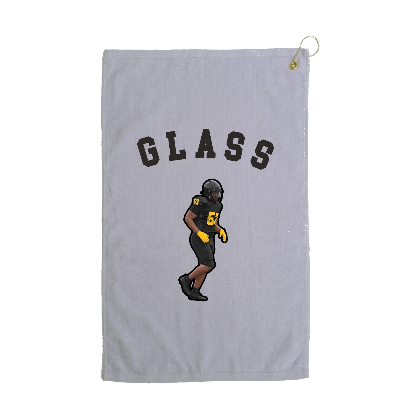 Golf Towel — Shirsey Arch in Grey