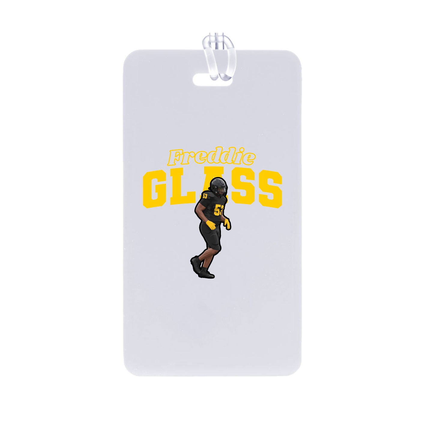 Bag Tag — Name Arch in Classic