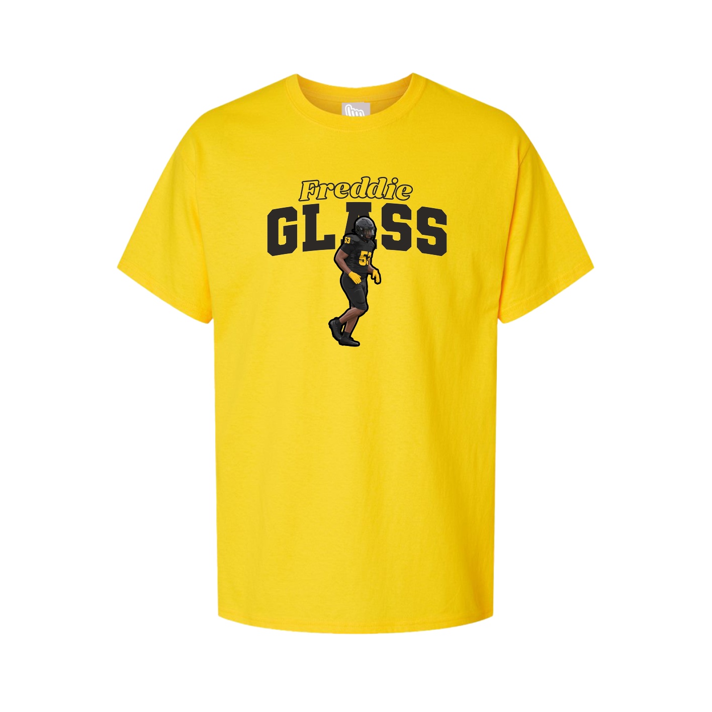 Tee — Name Arch in Gold