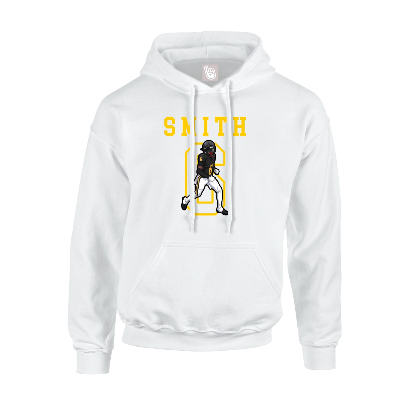 Hoodie — Shirsey in White