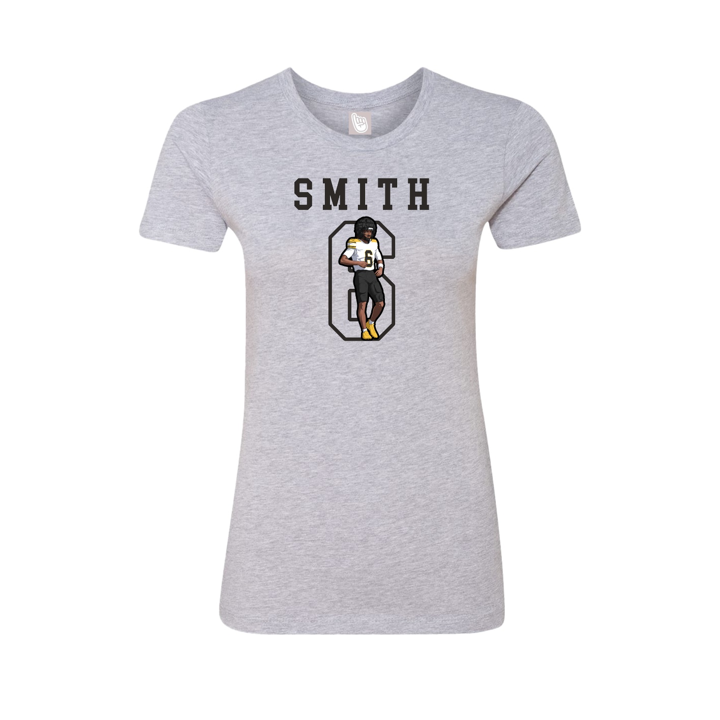 Fitted Women's Tee — Shirsey in Grey