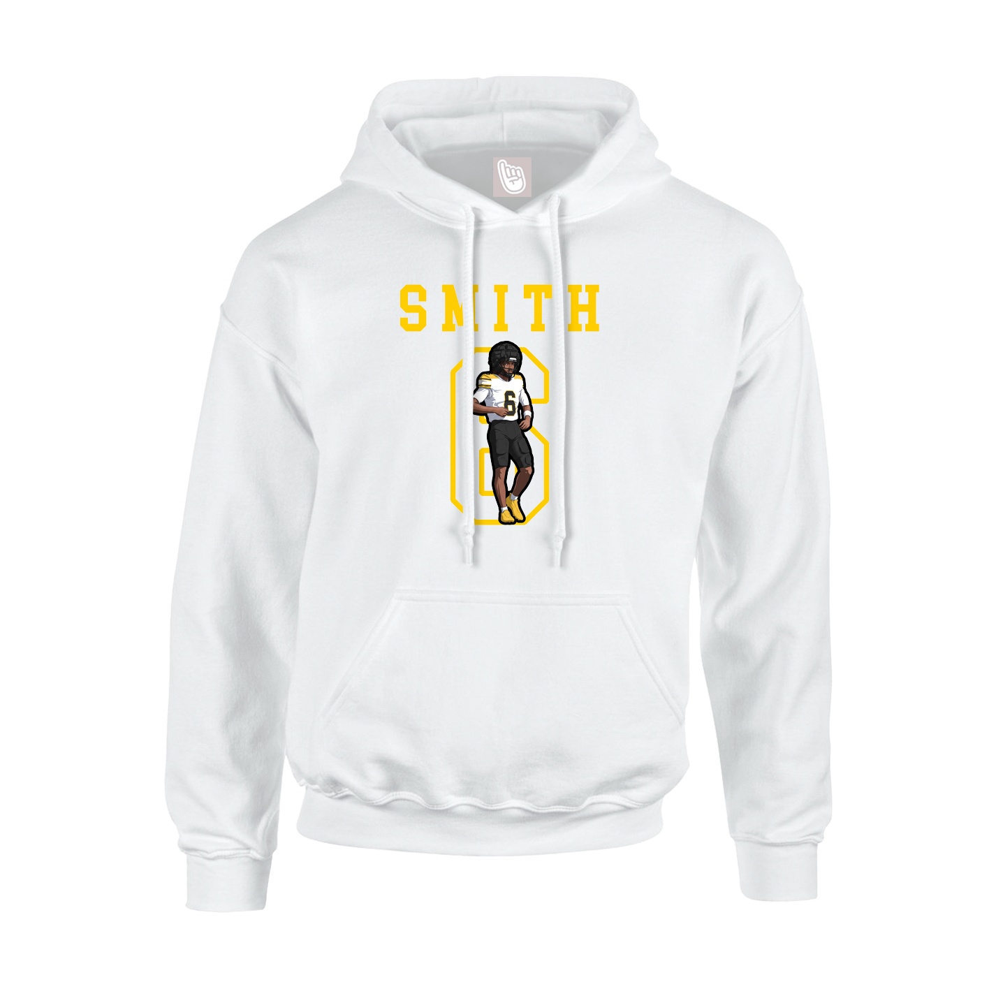 Youth Hoodie — Shirsey in White