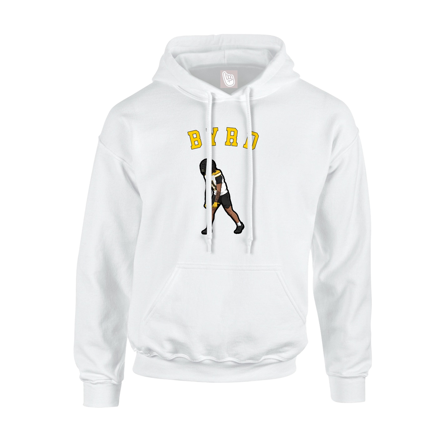 Hoodie — Shirsey Arch in White