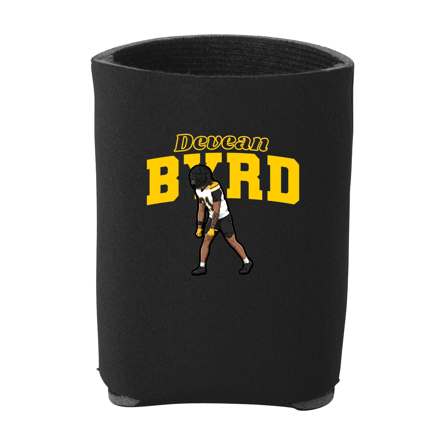 Can Holder — Name Arch in Black
