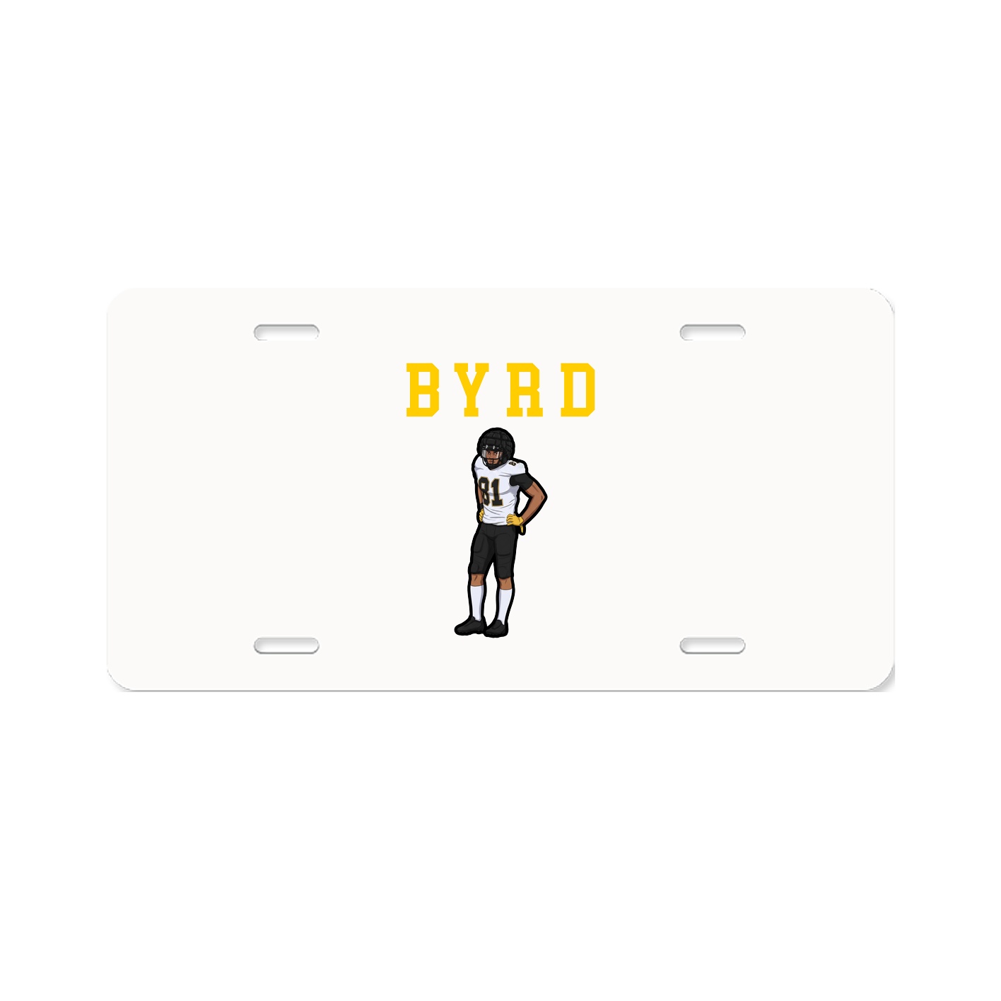 License Plate — Shirsey in Classic