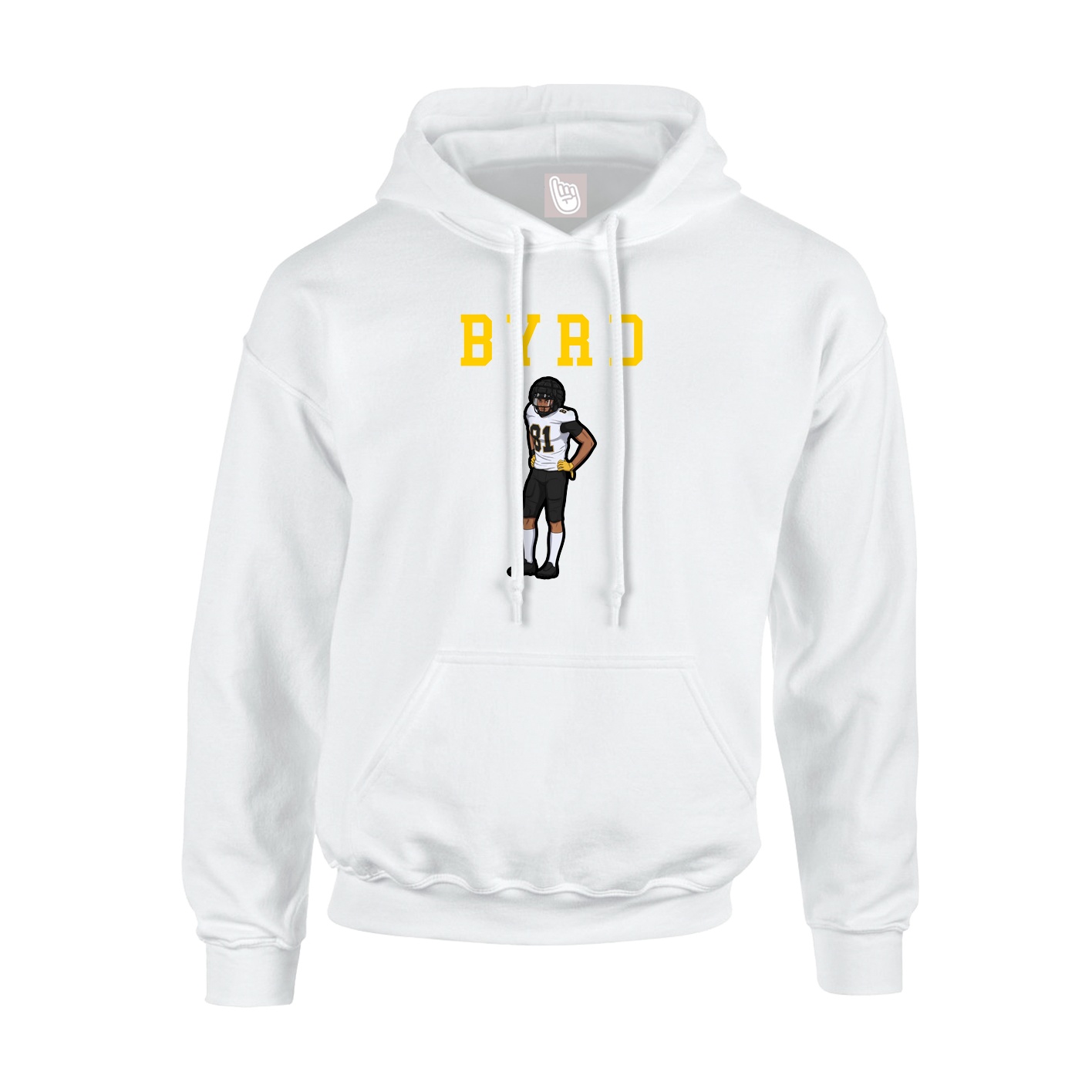 Youth Hoodie — Shirsey in White