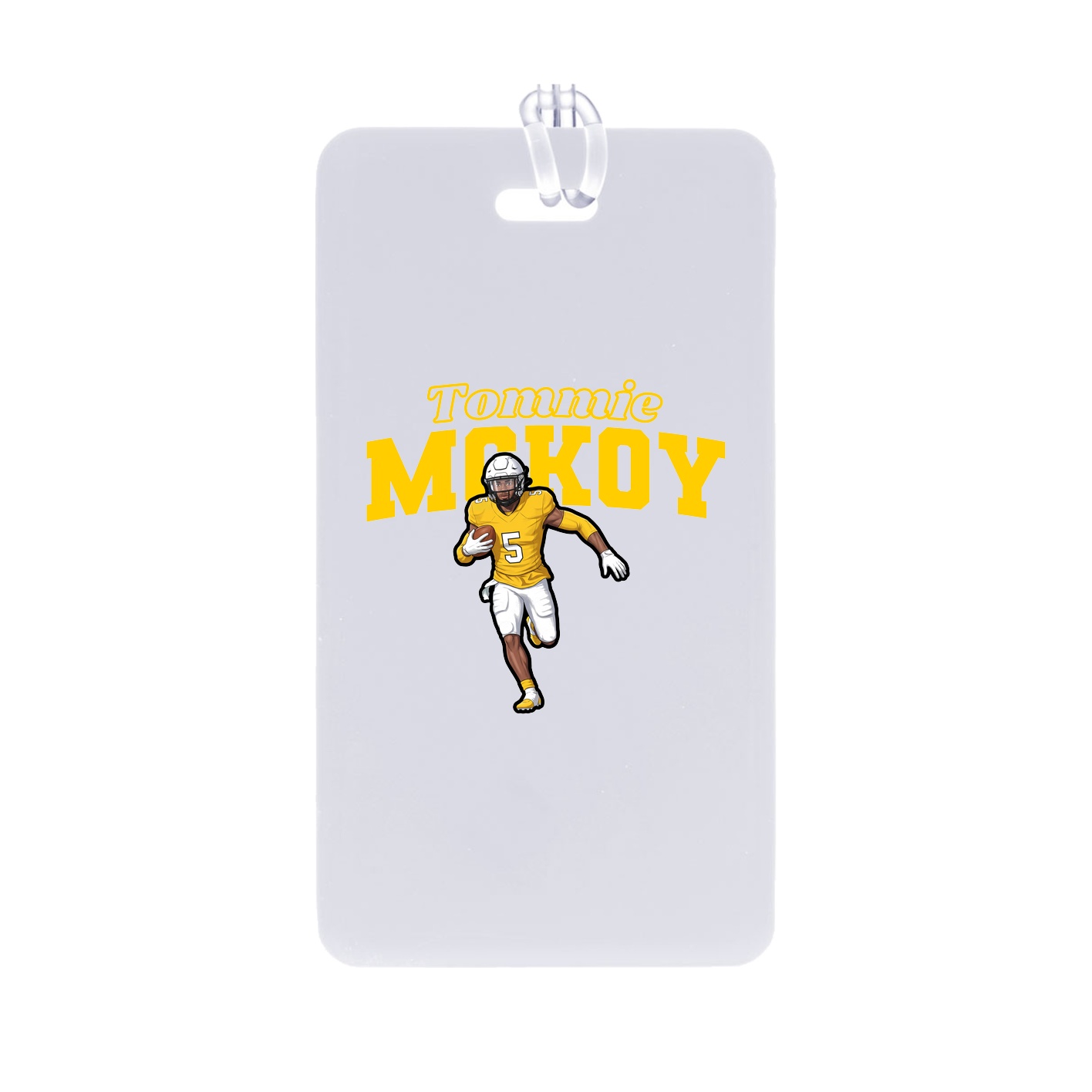 Bag Tag — Name Arch in Classic