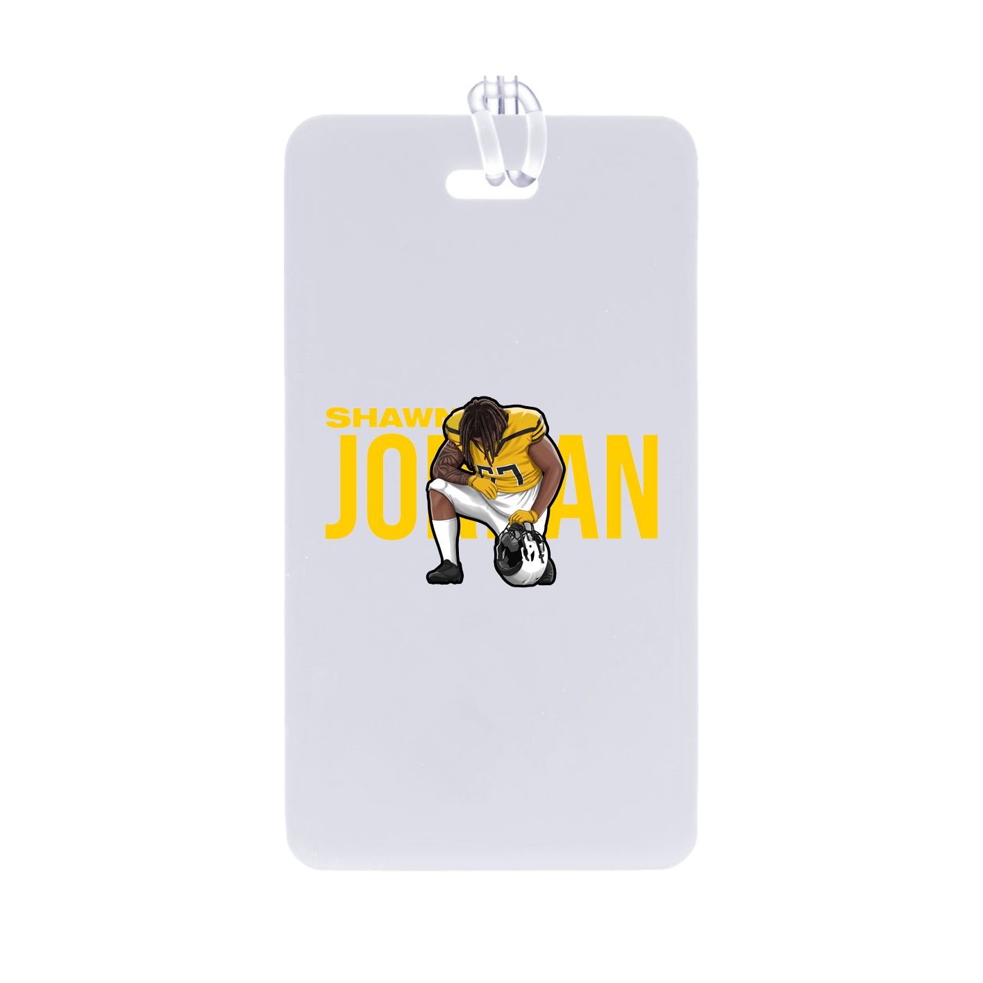 Bag Tag — Player Name in Classic