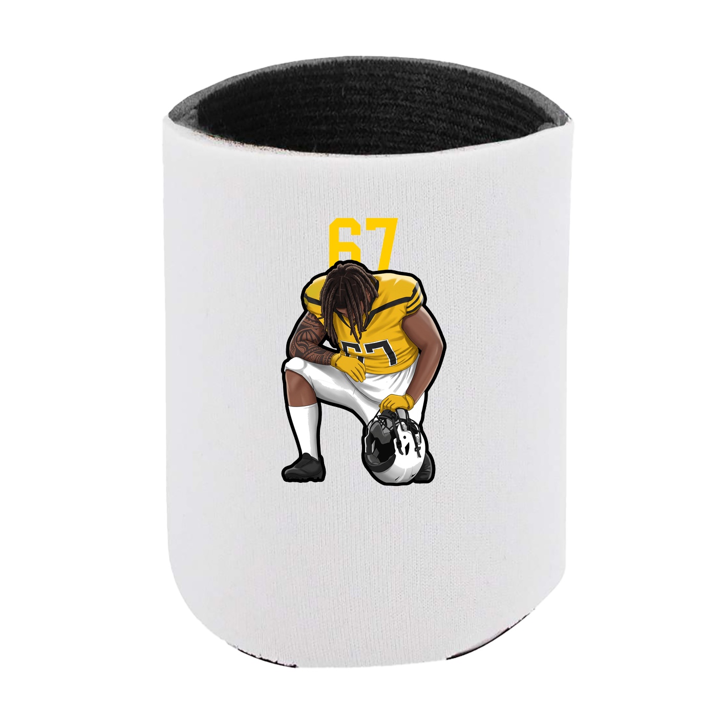 Can Holder — Number Top in White