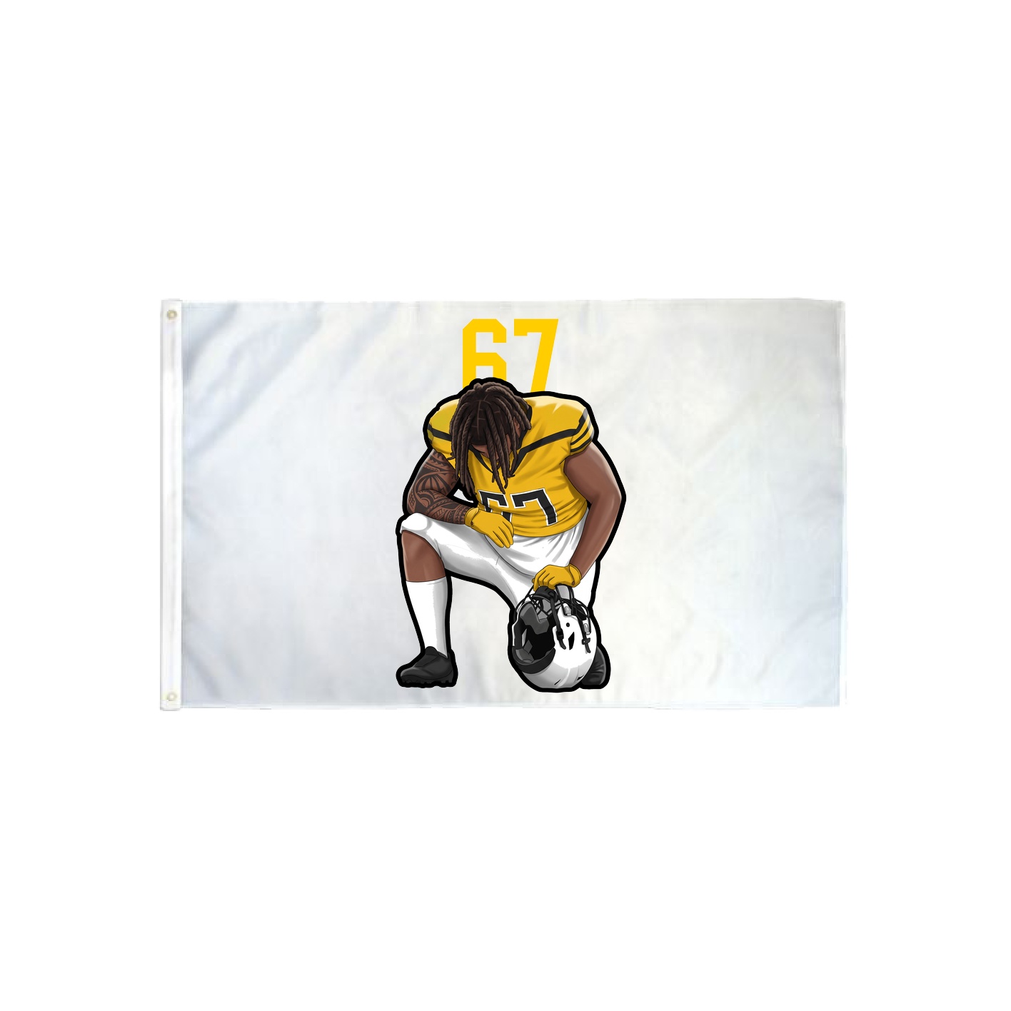 3x5 Flag — Number Top in Classic