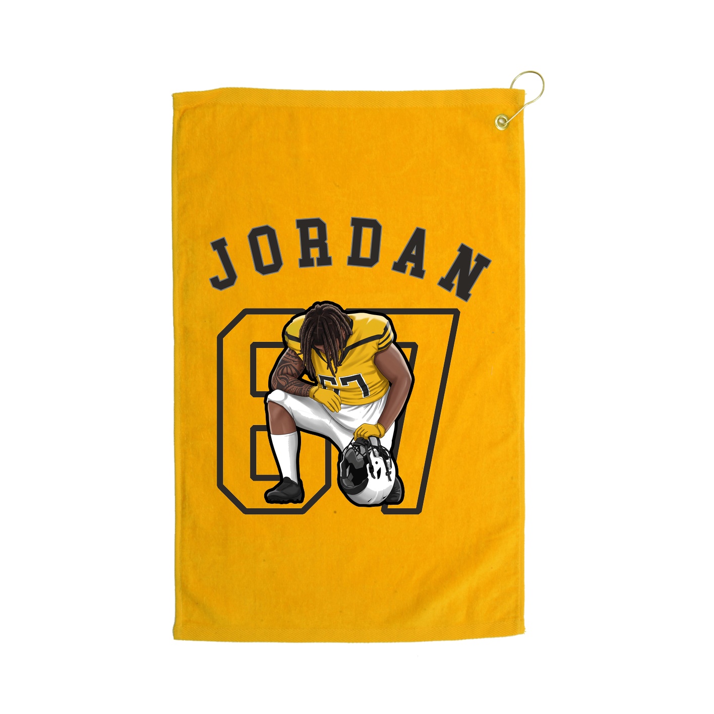 Golf Towel — Shirsey Arch in Gold