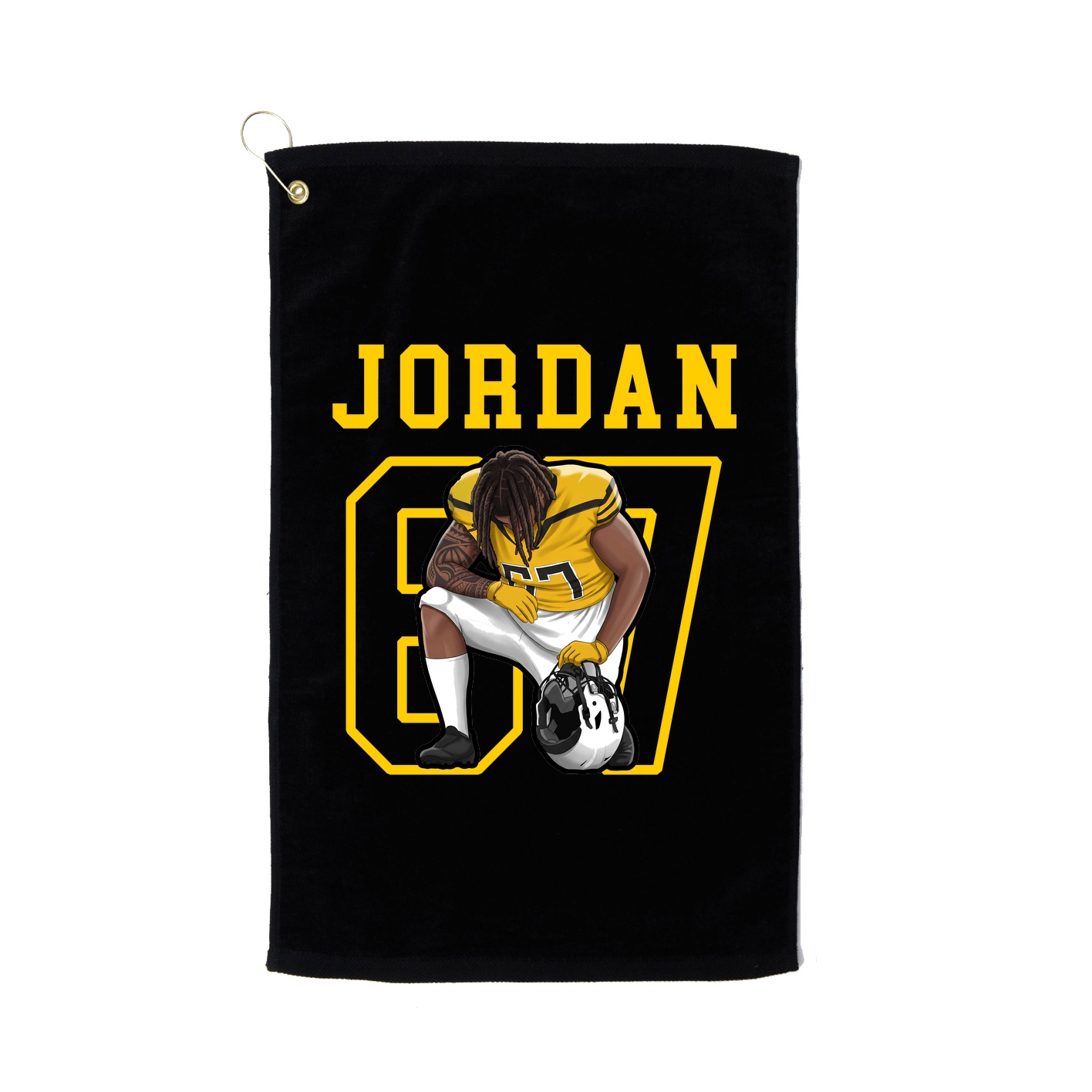 Golf Towel — Shirsey in Black