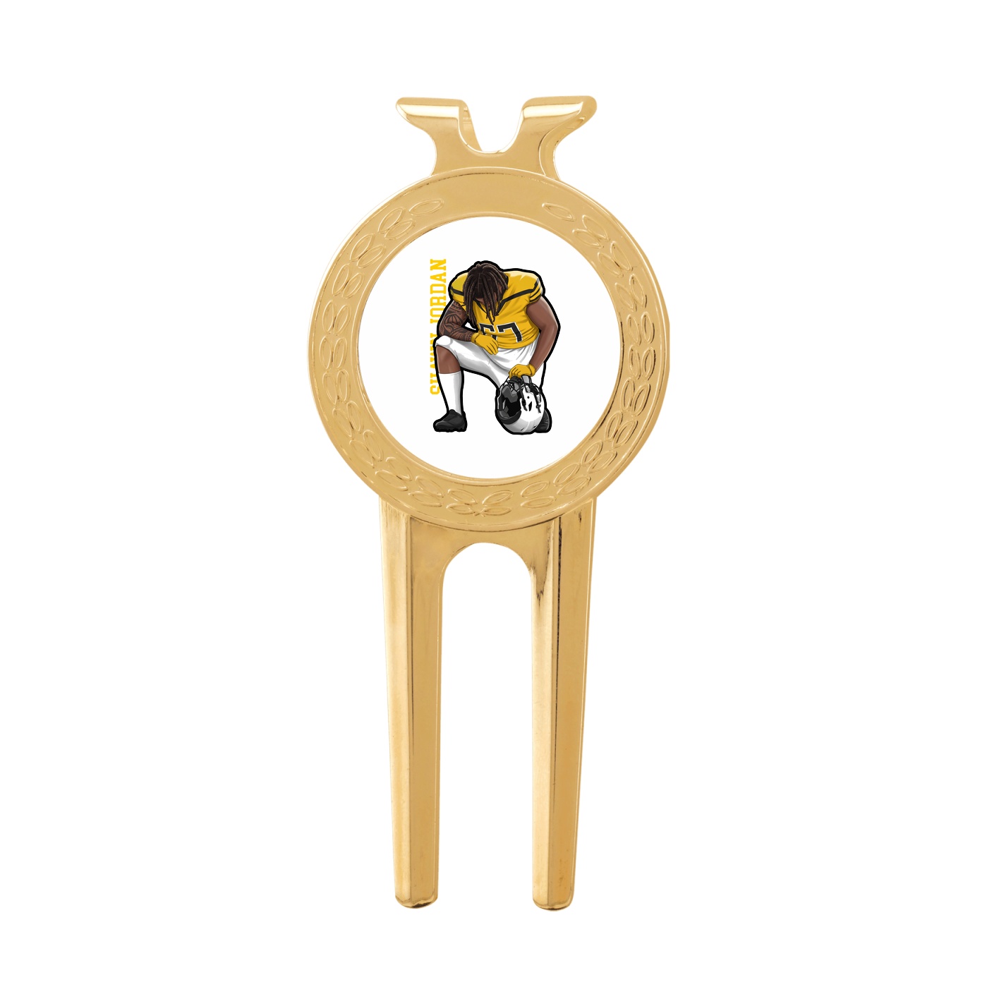Divot Tool with Ball Marker — Name Vertical in Classic