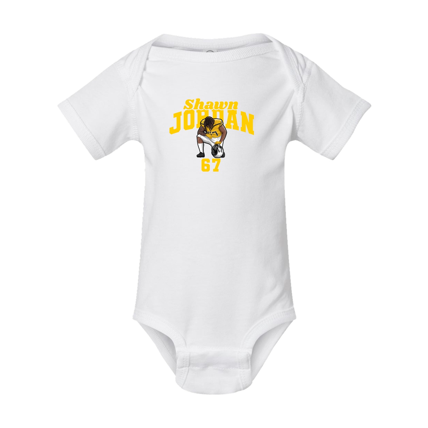 Baby Onesie — Signature Arch in White