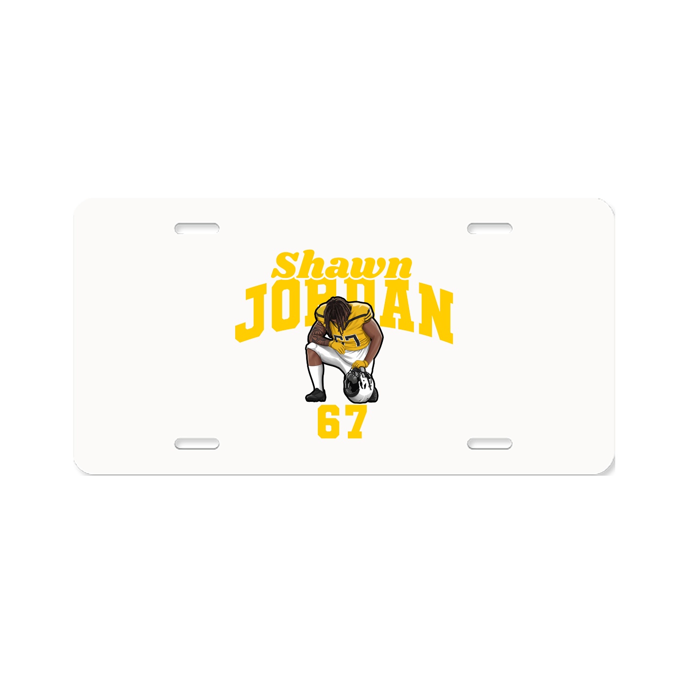 License Plate — Signature Arch in Classic