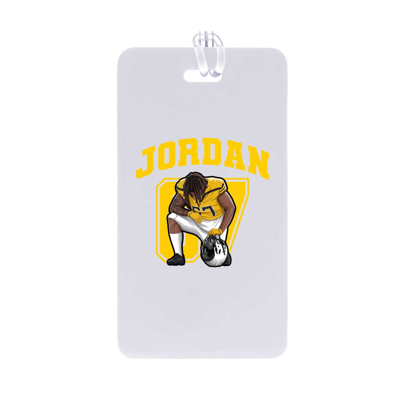 Bag Tag — Number in Classic