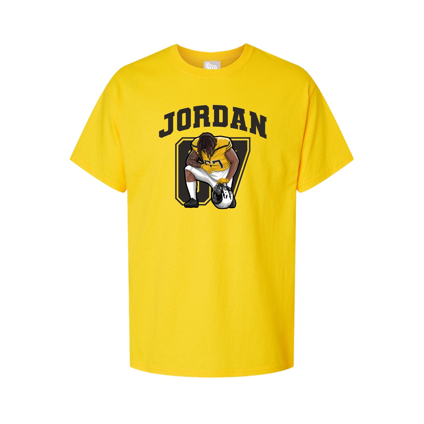 Tee — Number in Gold