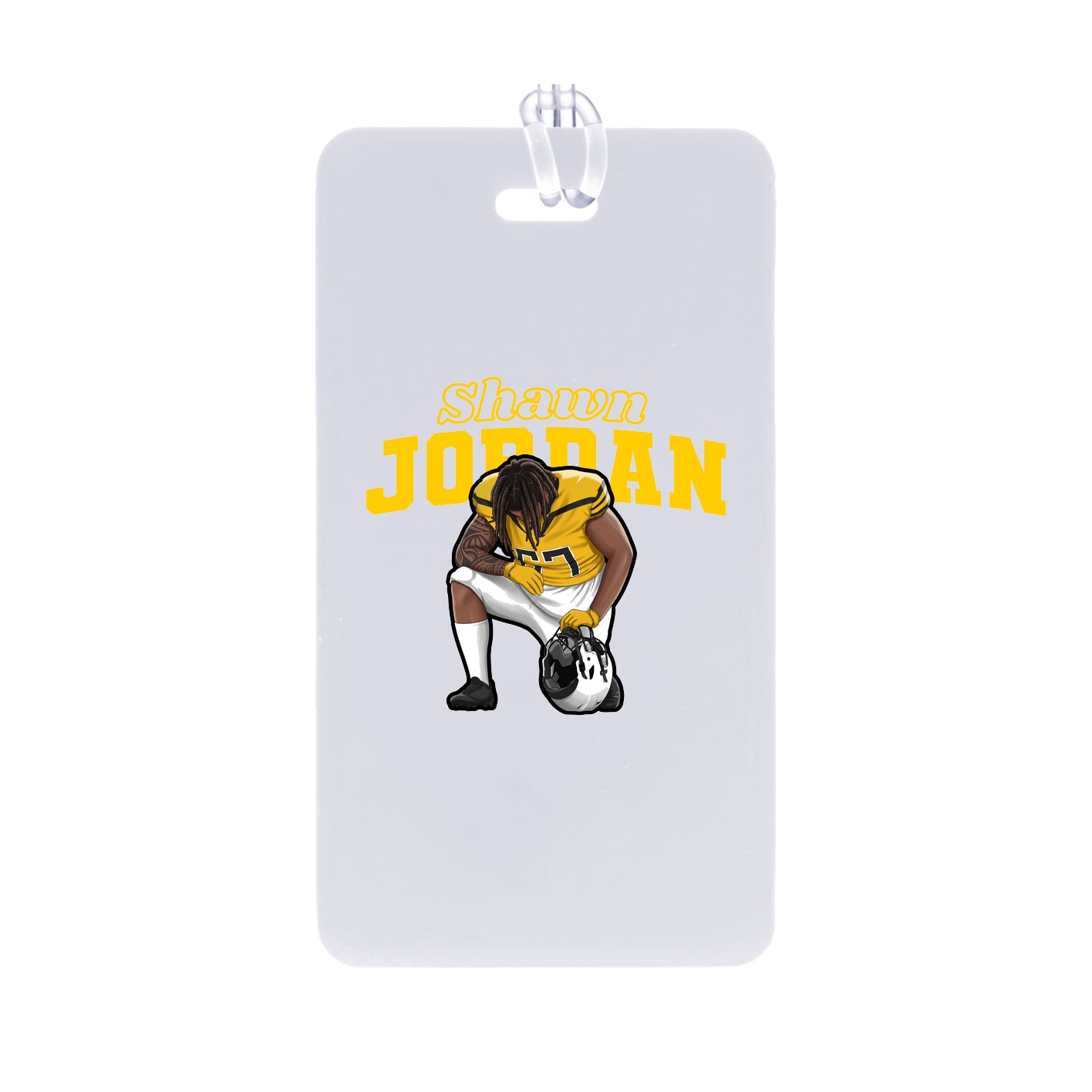 Bag Tag — Name Arch in Classic